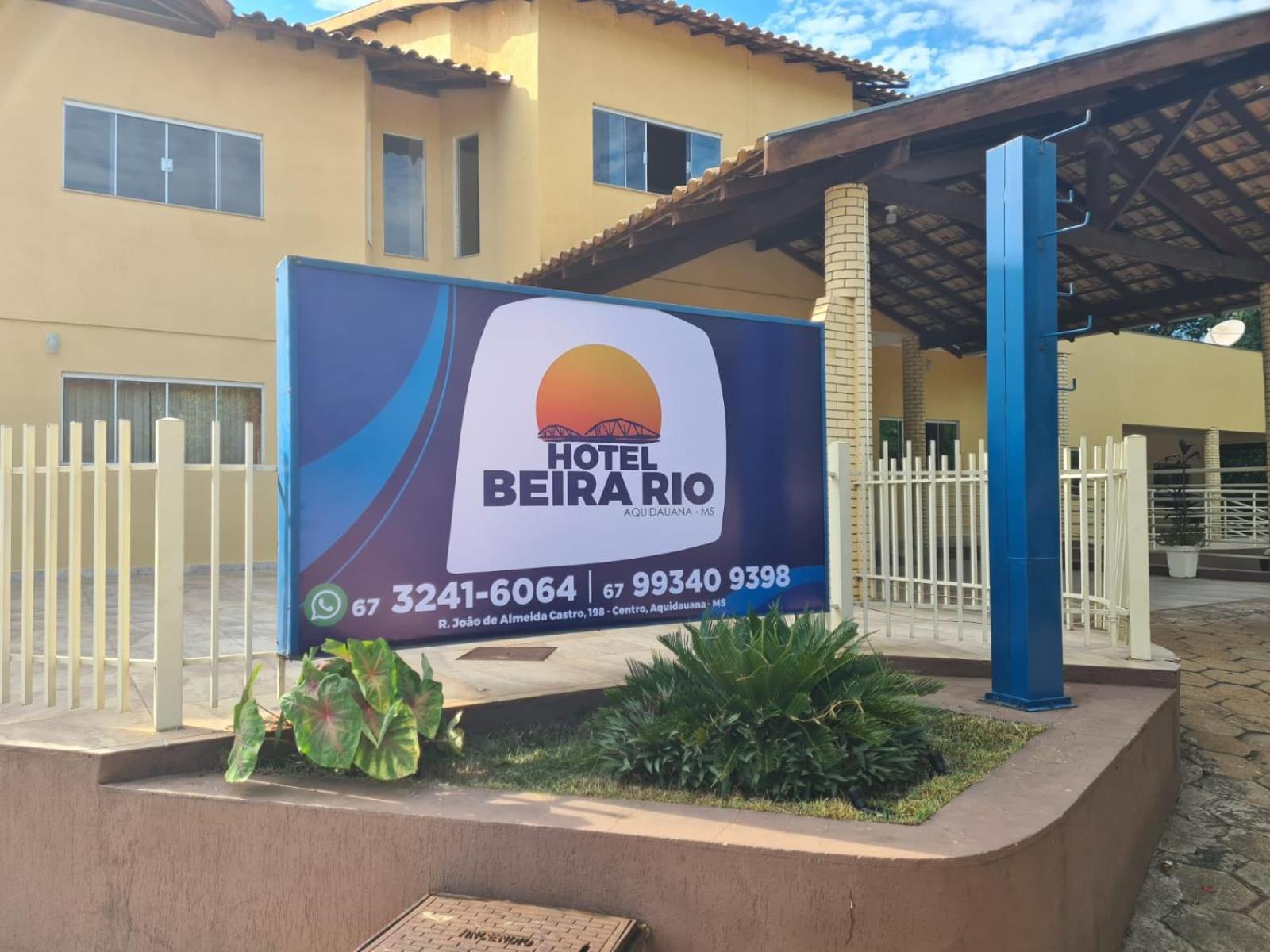 Hotel Beira Rio أكويداوانا المظهر الخارجي الصورة